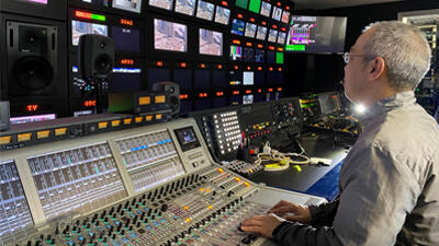 ABC control room using IP KVM extenders from Matrox