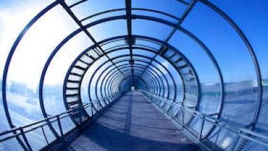Tunnel in sky