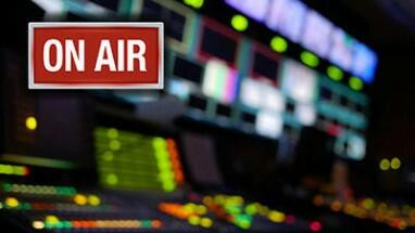 On-air broadcast sign