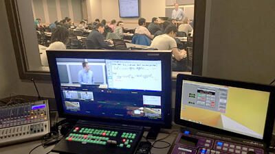 Classroom Lecture Capture in Progress