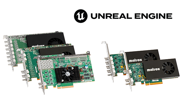 12G SDI IO Cards Unreal Engine Support