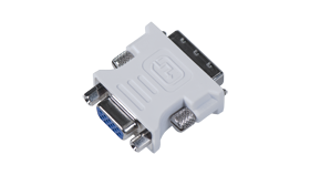 DVI male to HD15 female adapter