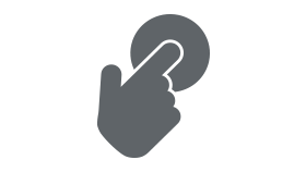 Control Via Buttons Pad Icon