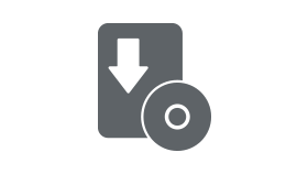 Download software & drivers icon