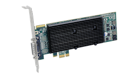 Matrox M9120 Plus LP PCIe x1 Dual-Monitor Graphics Card
